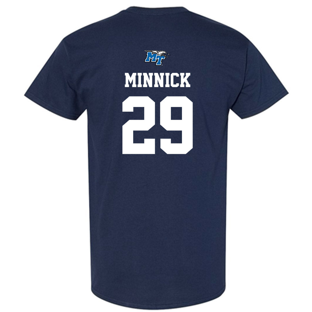 MTSU - NCAA Baseball : Tyler Minnick - Sports Shersey T-Shirt