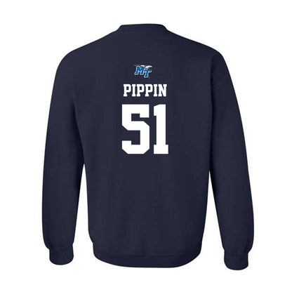 MTSU - NCAA Baseball : Bradley Pippin - Sports Shersey Crewneck Sweatshirt