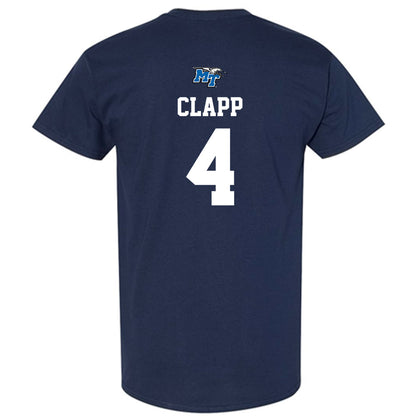 MTSU - NCAA Baseball : Cooper Clapp - Sports Shersey T-Shirt