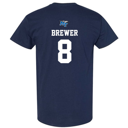 MTSU - NCAA Baseball : Nathan Brewer - Sports Shersey T-Shirt