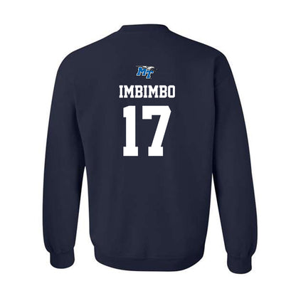 MTSU - NCAA Baseball : Ethan Imbimbo - Sports Shersey Crewneck Sweatshirt