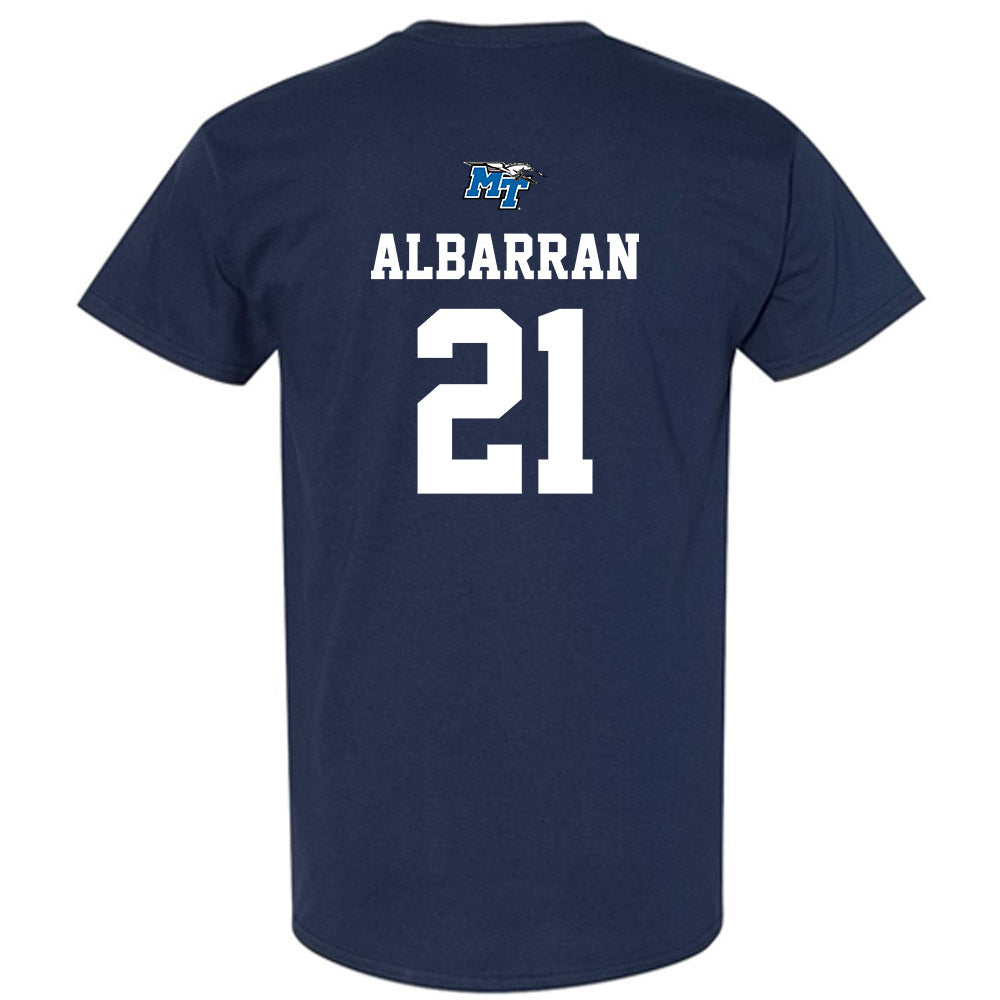 MTSU - NCAA Baseball : Abel Albarran - Sports Shersey T-Shirt-1