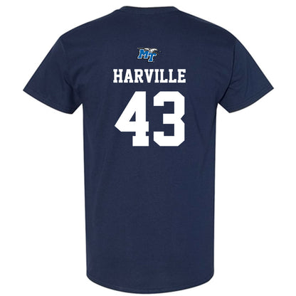 MTSU - NCAA Baseball : Ryder Harville - Sports Shersey T-Shirt-1