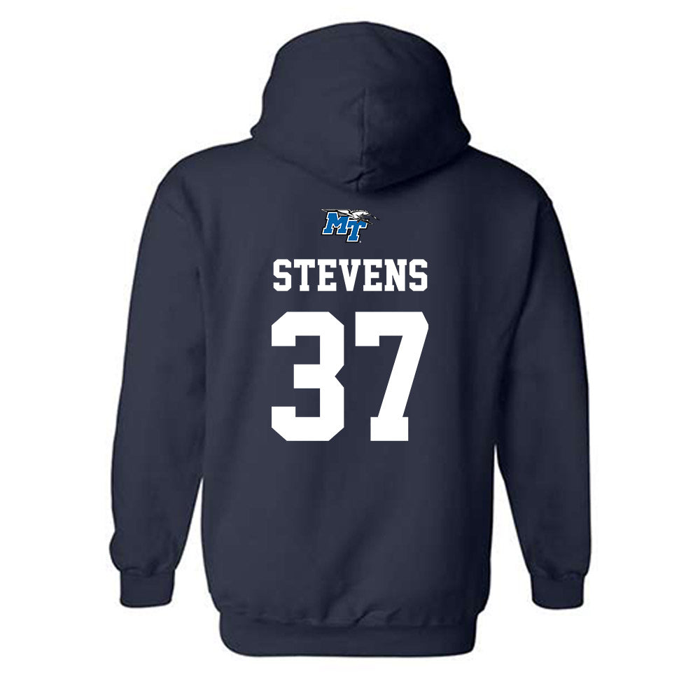 MTSU - NCAA Baseball : Jonathon Stevens - Sports Shersey Hooded Sweatshirt