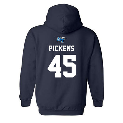 MTSU - NCAA Baseball : John Michael Pickens - Sports Shersey Hooded Sweatshirt-1