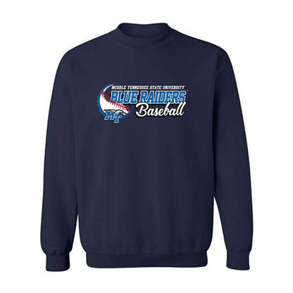 MTSU - NCAA Baseball : Drew R Richardson - Sports Shersey Crewneck Sweatshirt