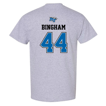 MTSU - NCAA Baseball : Logan Bingham - Sports Shersey T-Shirt