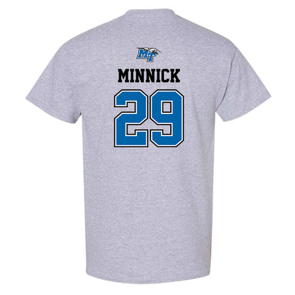 MTSU - NCAA Baseball : Tyler Minnick - Sports Shersey T-Shirt