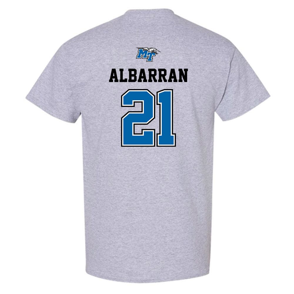 MTSU - NCAA Baseball : Abel Albarran - Sports Shersey T-Shirt-1