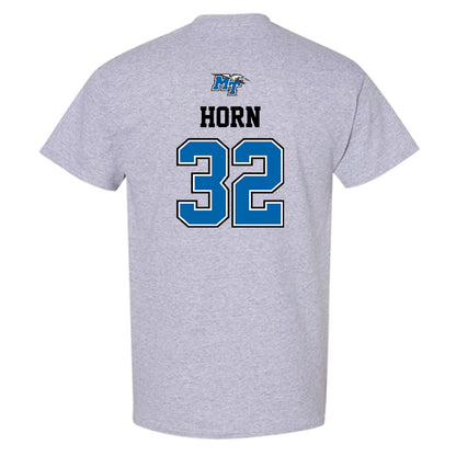 MTSU - NCAA Baseball : Drew Horn - Sports Shersey T-Shirt-1
