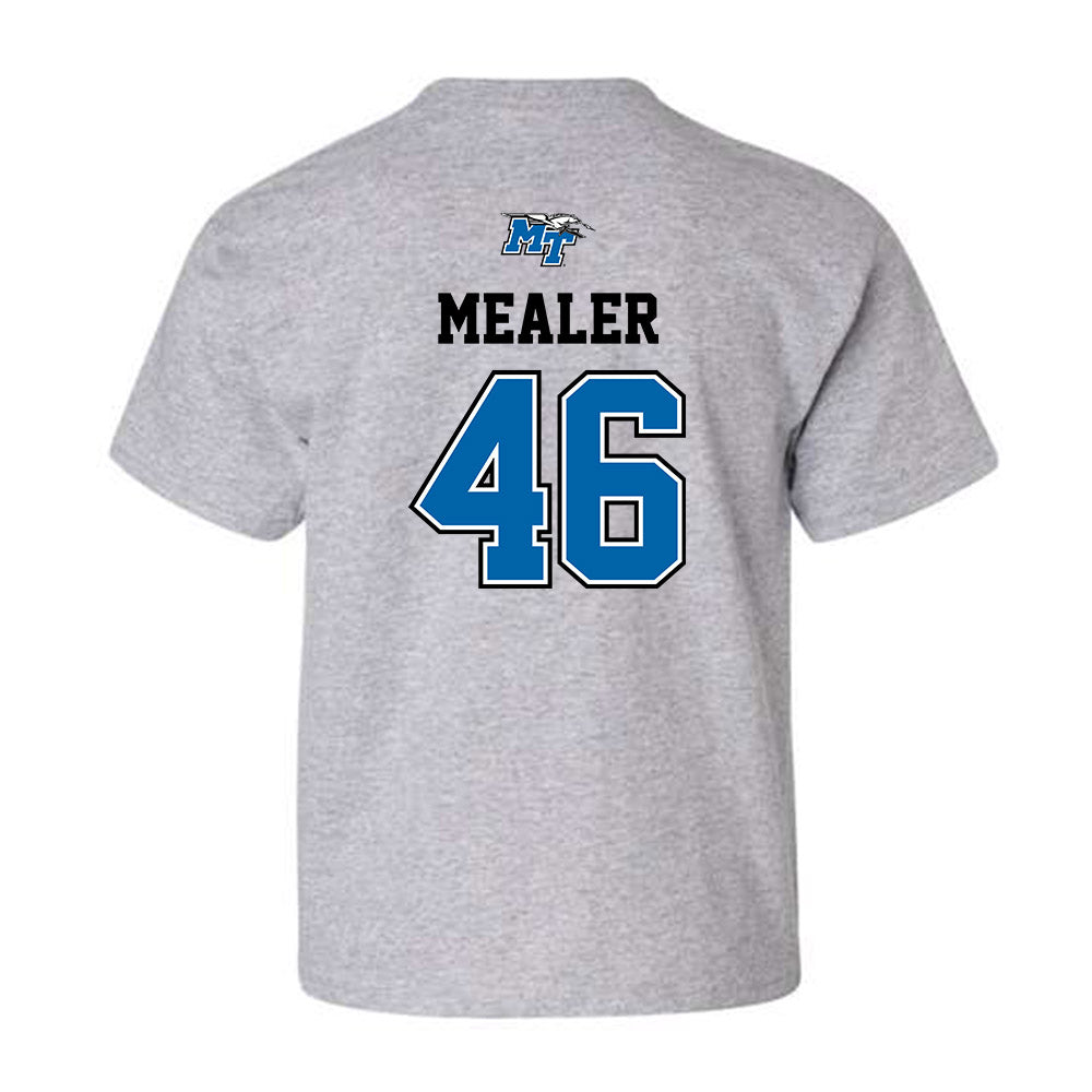 MTSU - NCAA Baseball : Brennan Mealer - Sports Shersey Youth T-Shirt