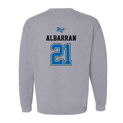 MTSU - NCAA Baseball : Abel Albarran - Sports Shersey Crewneck Sweatshirt-1