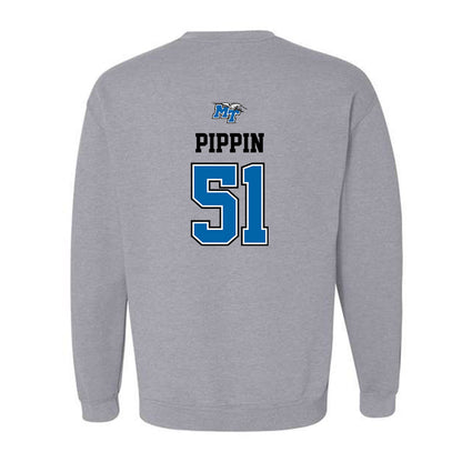 MTSU - NCAA Baseball : Bradley Pippin - Sports Shersey Crewneck Sweatshirt