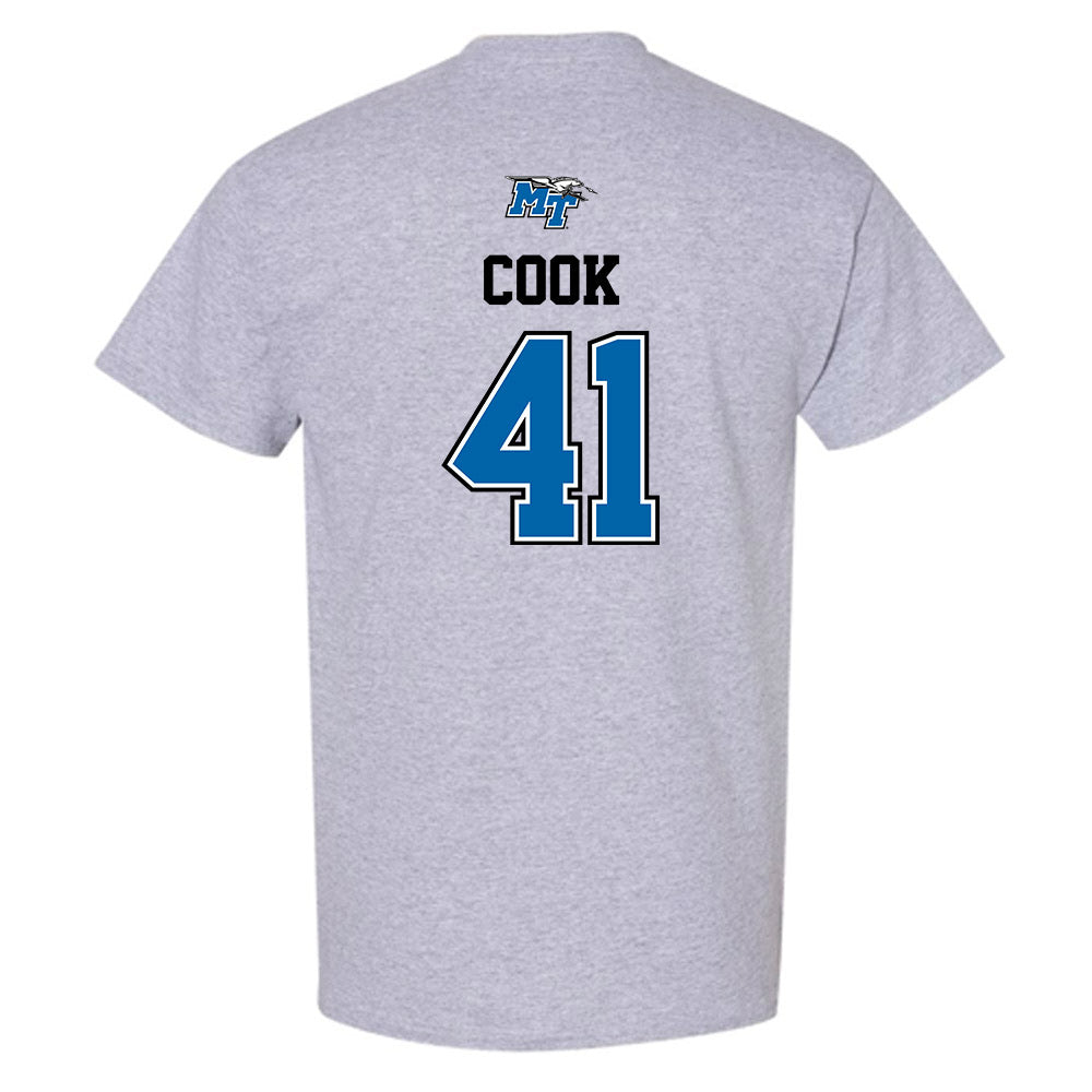 MTSU - NCAA Baseball : Calvin Cook - Sports Shersey T-Shirt