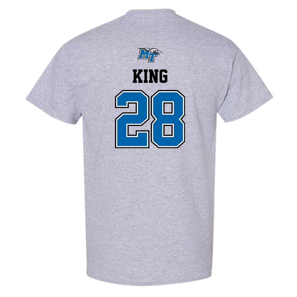 MTSU - NCAA Baseball : Gavin King - Sports Shersey T-Shirt-1