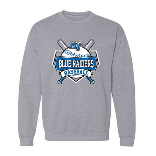 MTSU - NCAA Baseball : David Horn - Sports Shersey Crewneck Sweatshirt-0