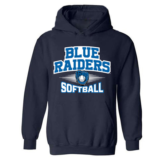 MTSU - NCAA Softball : Mady Pint - Sports Shersey Hooded Sweatshirt-0