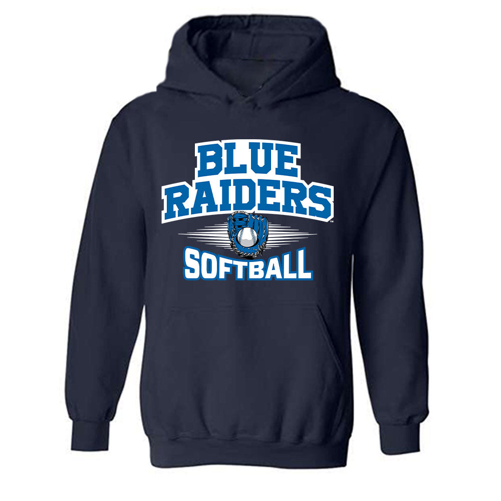 MTSU - NCAA Softball : Lilly Bethune - Sports Shersey Hooded Sweatshirt-0