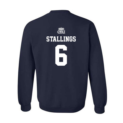 Old Dominion - NCAA Baseball : Maverick Stallings - Sports Shersey Crewneck Sweatshirt-1