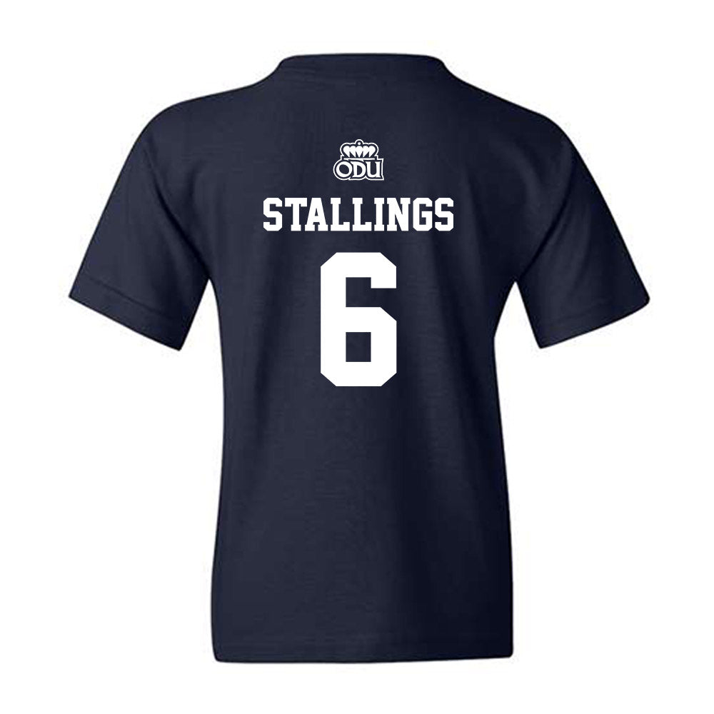 Old Dominion - NCAA Baseball : Maverick Stallings - Sports Shersey Youth T-Shirt-1