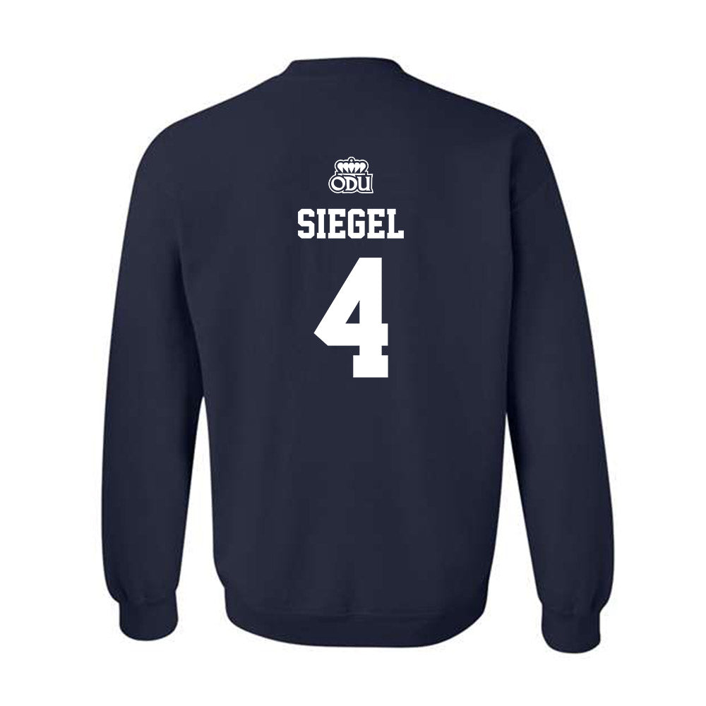 Old Dominion - NCAA Baseball : Bennett Siegel - Sports Shersey Crewneck Sweatshirt-1