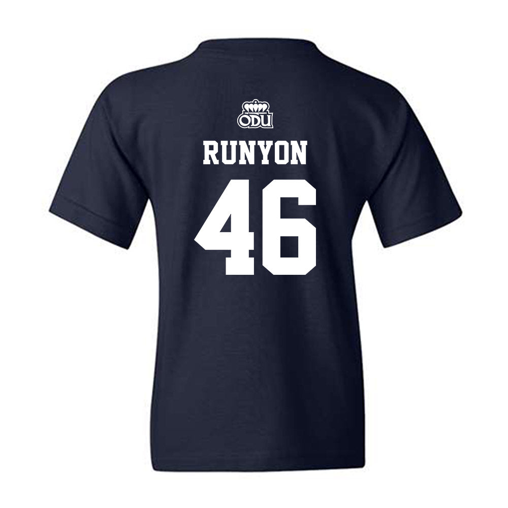 Old Dominion - NCAA Baseball : Jackson Runyon - Sports Shersey Youth T-Shirt-1