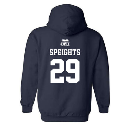 Old Dominion - NCAA Baseball : Jack Speights - Sports Shersey Hooded Sweatshirt