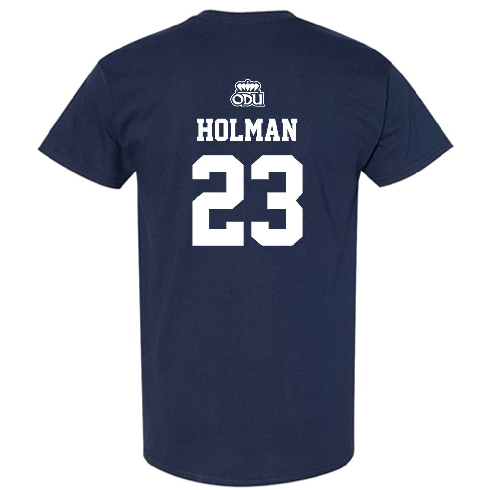 Old Dominion - NCAA Baseball : Evan Holman - Sports Shersey T-Shirt-1