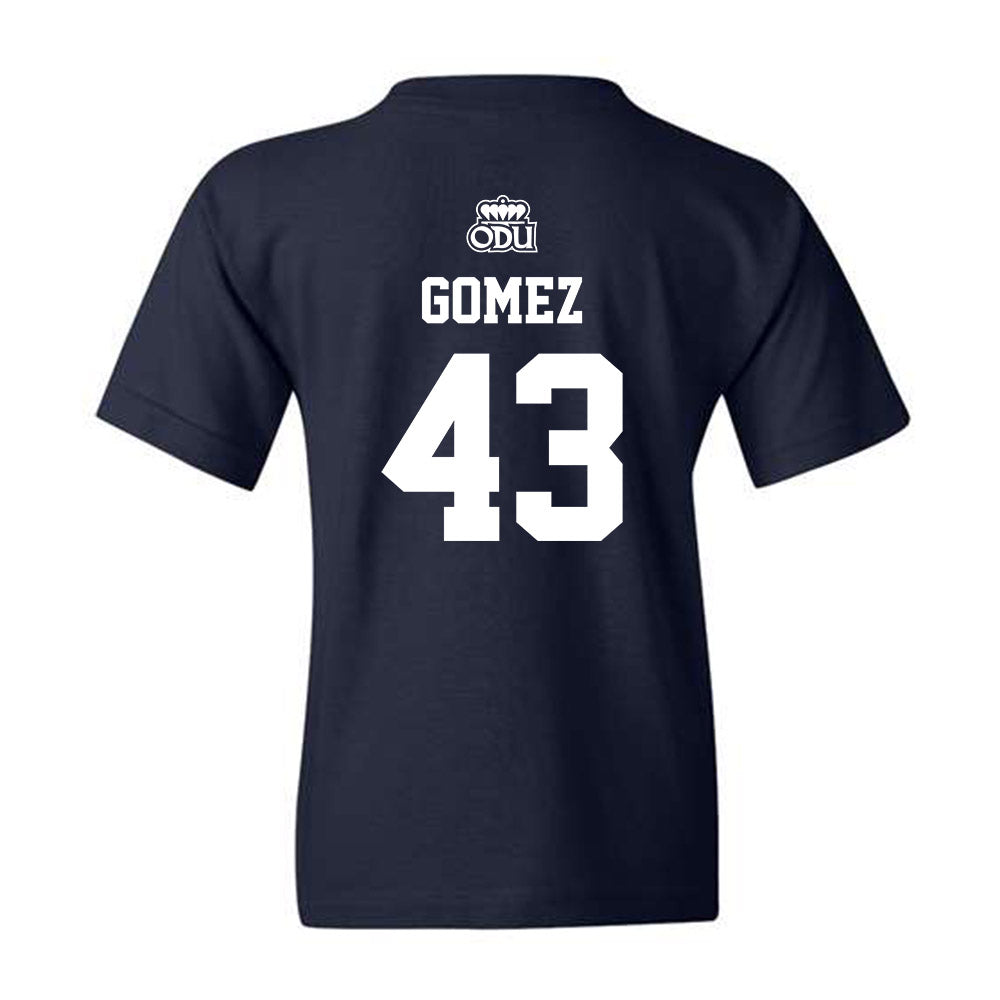 Old Dominion - NCAA Baseball : Jacob Gomez - Youth T-Shirt Sports Shersey