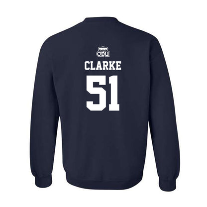 Old Dominion - NCAA Baseball : Sylvester Clarke - Sports Shersey Crewneck Sweatshirt