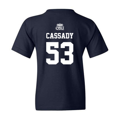 Old Dominion - NCAA Baseball : Jay Cassady - Sports Shersey Youth T-Shirt