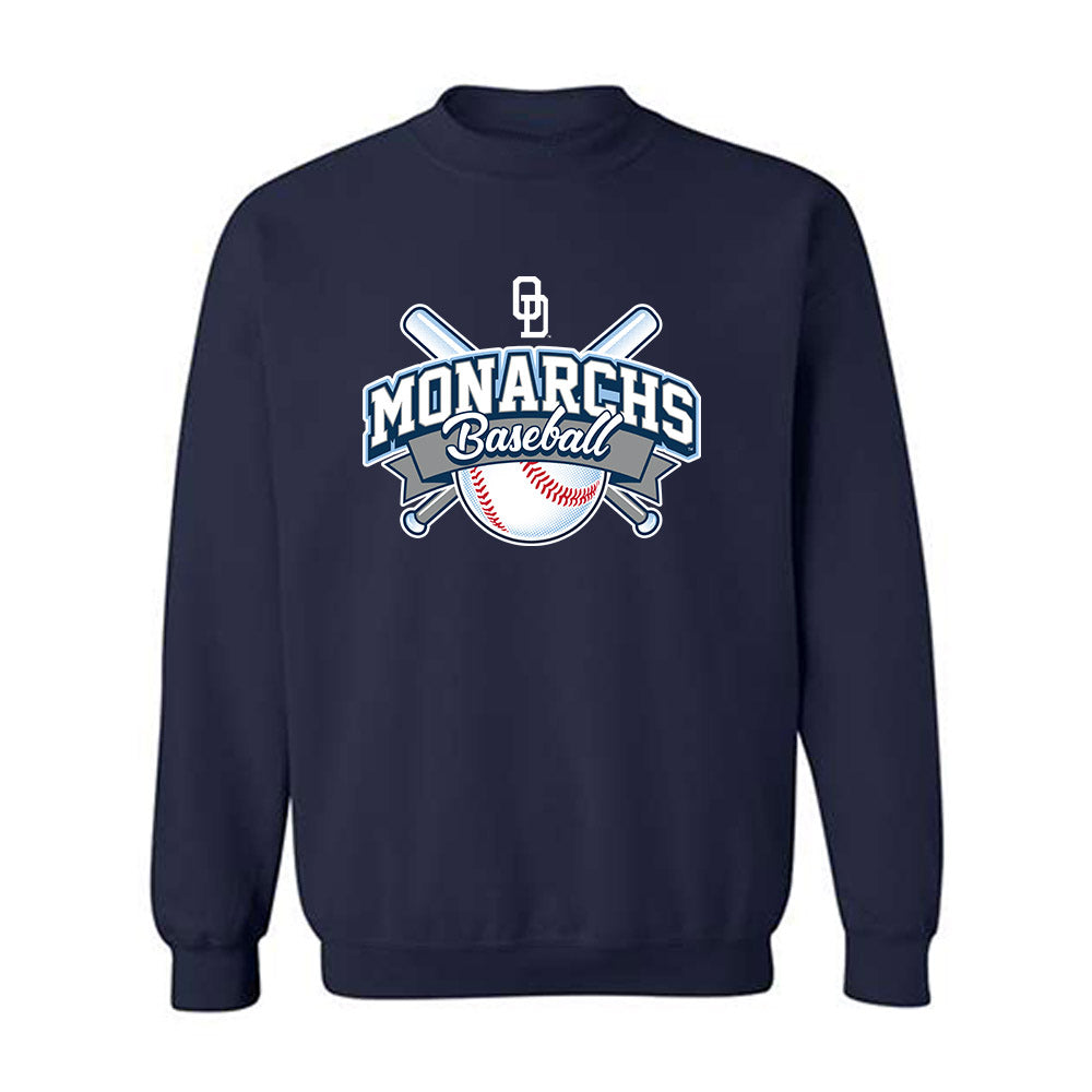 Old Dominion - NCAA Baseball : Evan Holman - Sports Shersey Crewneck Sweatshirt-0