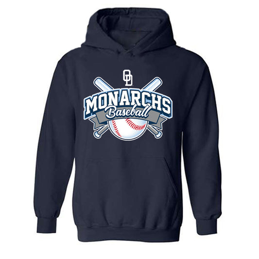 Old Dominion - NCAA Baseball : Evan Holman - Sports Shersey Hooded Sweatshirt-0