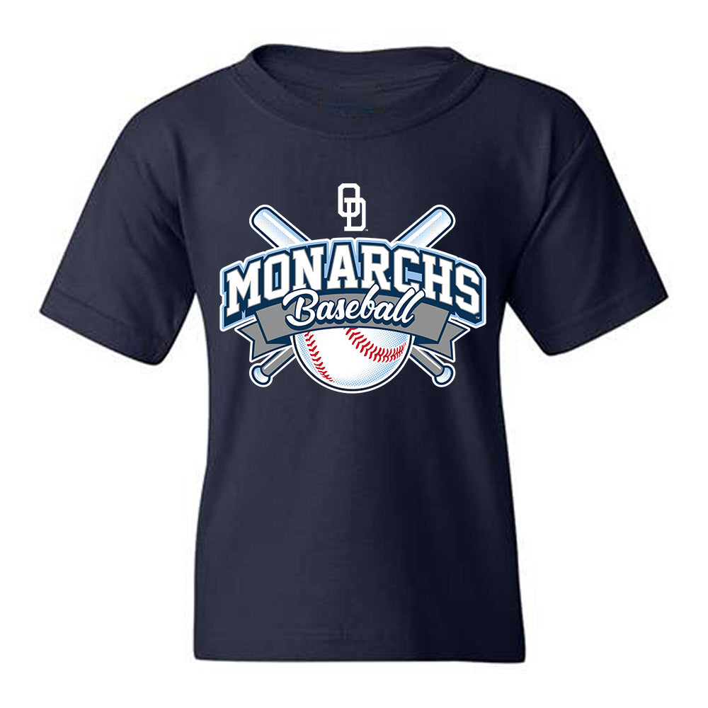 Old Dominion - NCAA Baseball : Christopher Cavalcante - Sports Shersey Youth T-Shirt-0