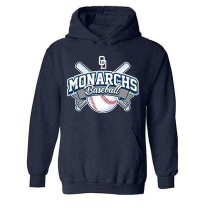 Old Dominion - NCAA Baseball : Kyle Edwards - Sports Shersey Hooded Sweatshirt-0