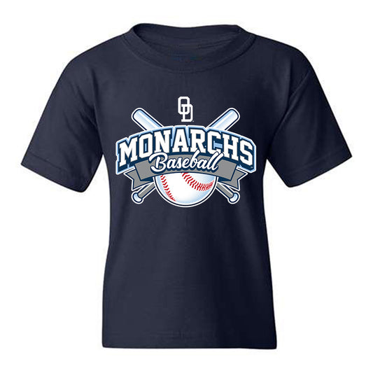 Old Dominion - NCAA Baseball : Tanner Schaedel - Sports Shersey Youth T-Shirt-0