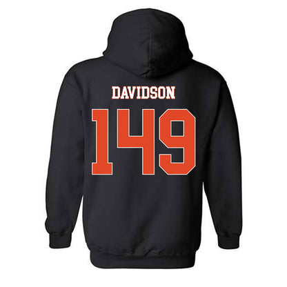 Oregon State - NCAA Wrestling : Koy Davidson - Classic Shersey Hooded Sweatshirt-1