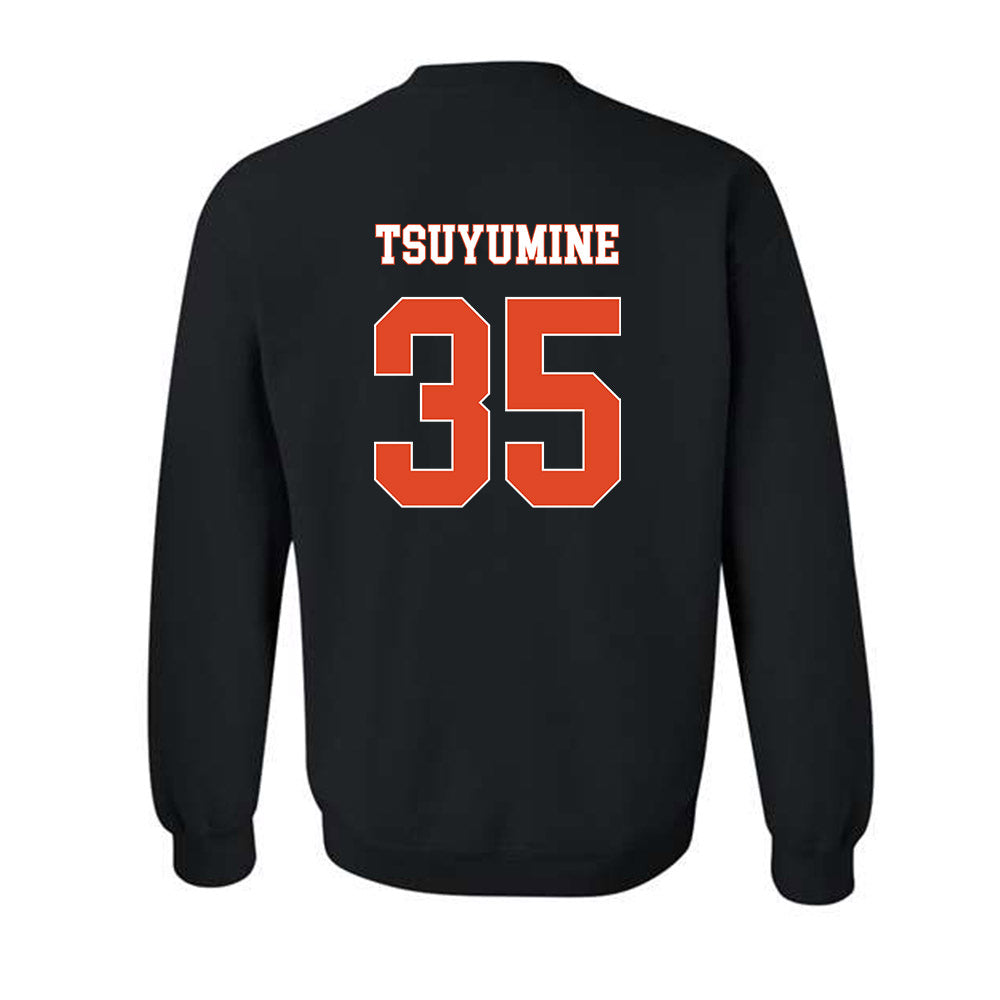 Oregon State - NCAA Football : Tetsuta Tsuyumine - Classic Shersey Crewneck Sweatshirt-1