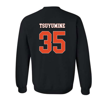 Oregon State - NCAA Football : Tetsuta Tsuyumine - Classic Shersey Crewneck Sweatshirt-1