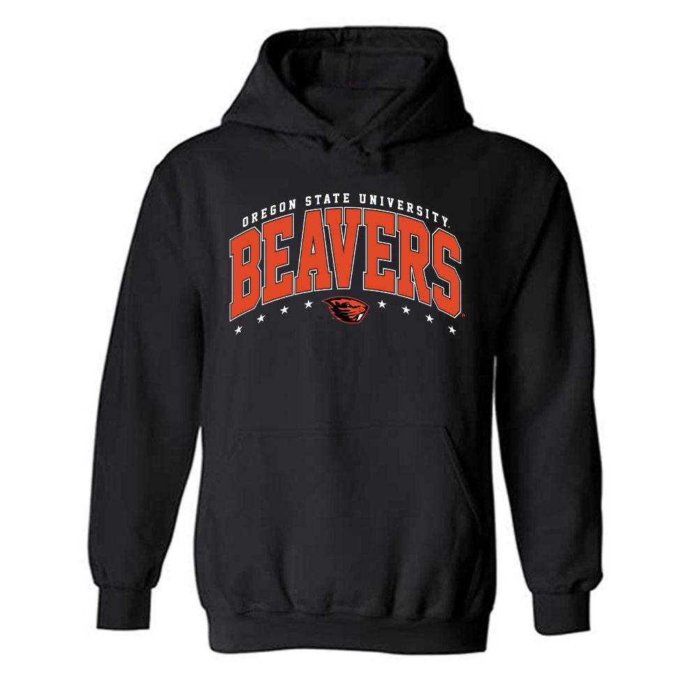 Oregon State - NCAA Women's Soccer : Morgan Long - Classic Shersey Hooded Sweatshirt-0