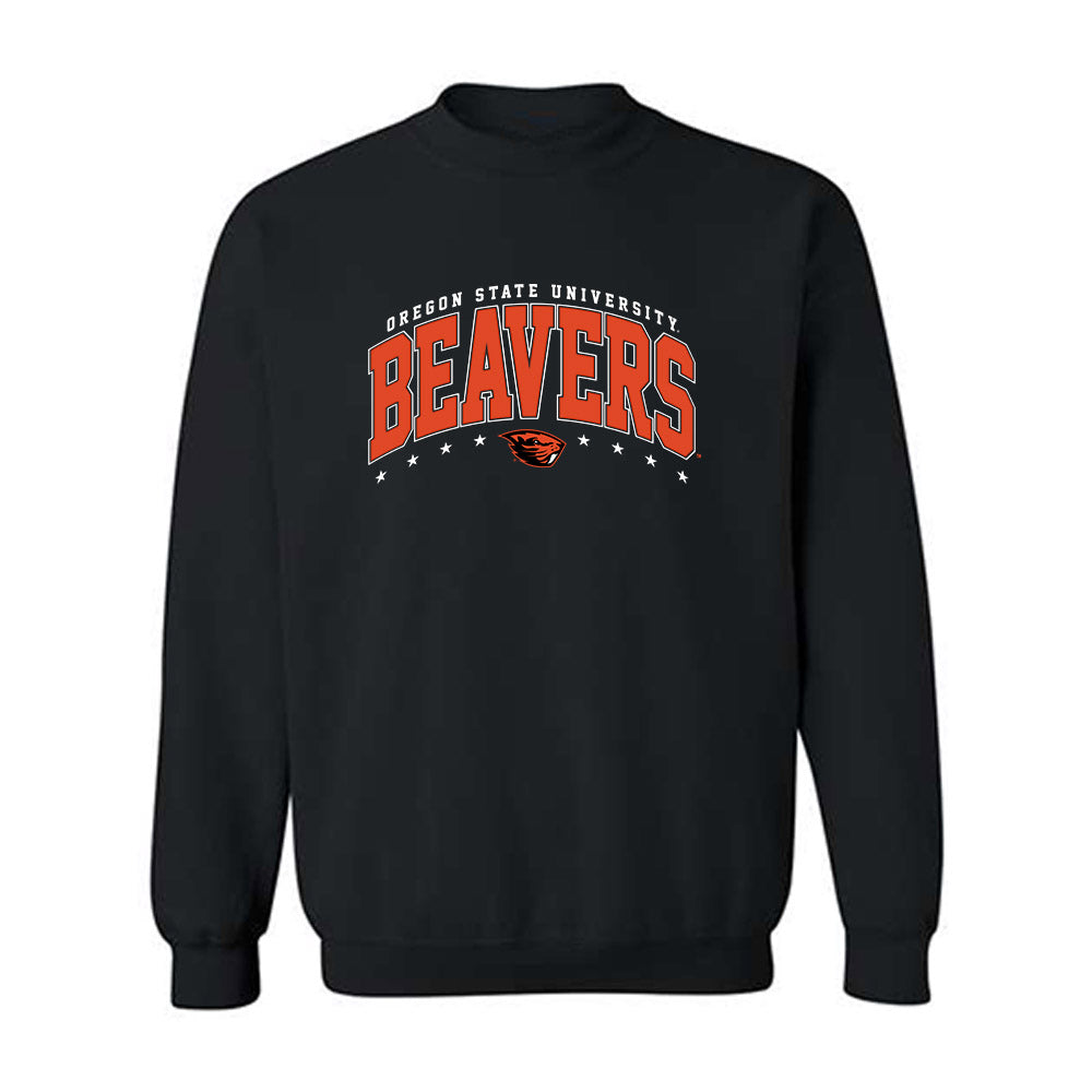 Oregon State - NCAA Football : Bryce Caufield - Classic Shersey Crewneck Sweatshirt-0