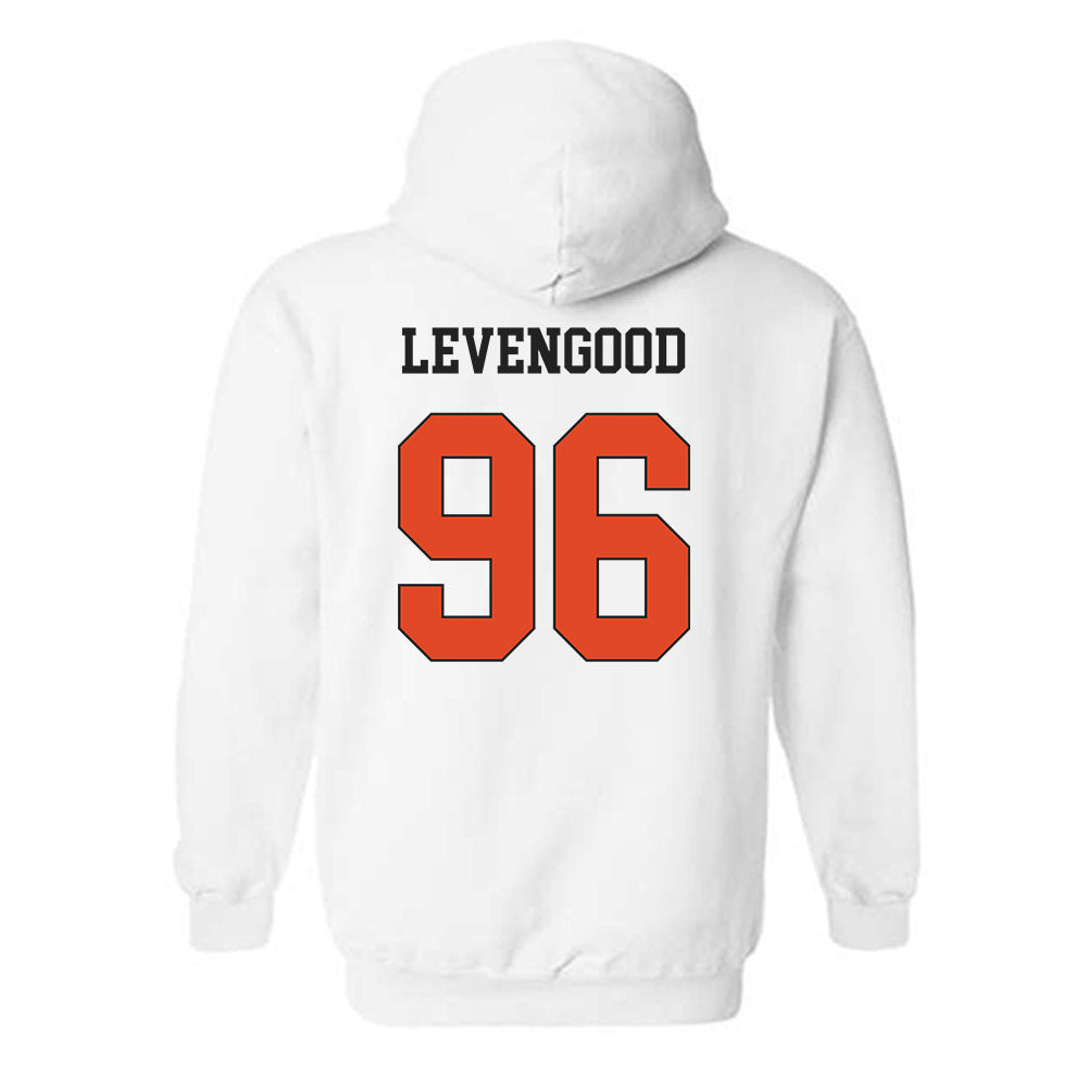 Oregon State - NCAA Football : Luke Levengood - Classic Shersey Hooded Sweatshirt-1