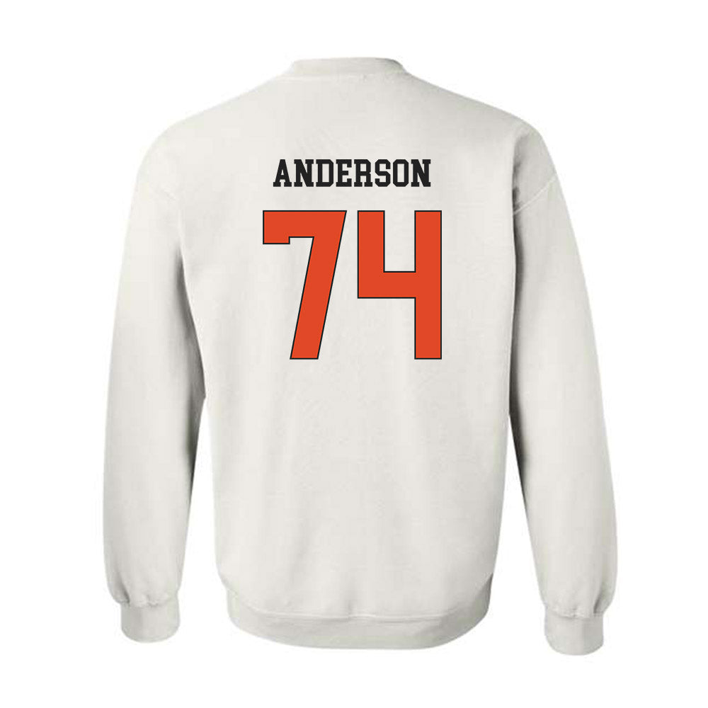 Oregon State - NCAA Football : Jacob Anderson - Classic Shersey Crewneck Sweatshirt-1