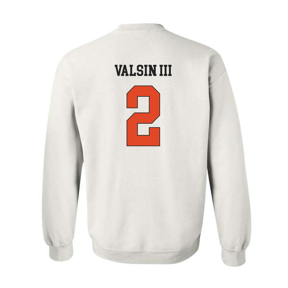 Oregon State - NCAA Football : Jimmy Valsin III - Classic Shersey Crewneck Sweatshirt-1
