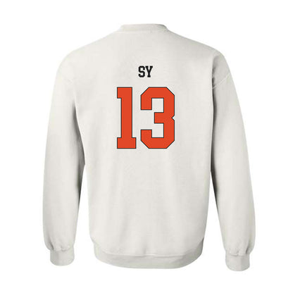 Oregon State - NCAA Men's Basketball : Isaiah Sy - Classic Shersey Crewneck Sweatshirt-1