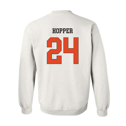 Oregon State - NCAA Football : Tyjai Hopper - Classic Shersey Crewneck Sweatshirt-1