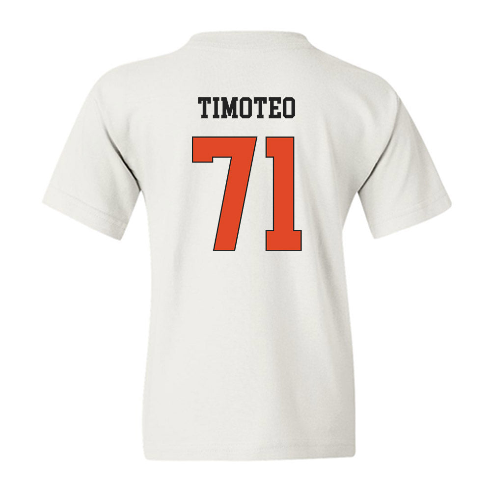 Oregon State - NCAA Football : Josiah Timoteo - Classic Shersey Youth T-Shirt-1