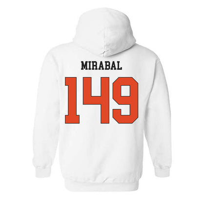 Oregon State - NCAA Wrestling : Moses Mirabal - Classic Shersey Hooded Sweatshirt-1