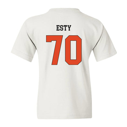 Oregon State - NCAA Football : Zander Esty - Classic Shersey Youth T-Shirt-1