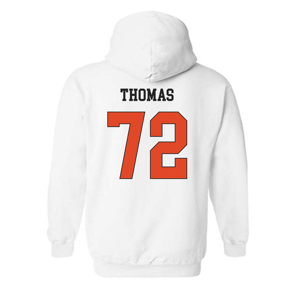 Oregon State - NCAA Football : Noah Thomas - Classic Shersey Hooded Sweatshirt-1